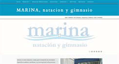 Desktop Screenshot of marinanatacion.com