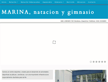 Tablet Screenshot of marinanatacion.com